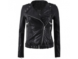 Jacket Vila Expression Leather Jacket 14018173 striukė