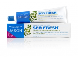 JASON SeaFresh natūrali stiprinanti dantis ir dantenas dantų pasta su jūros dumbliais 170 gr.