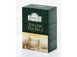 Juodoji arbata lengvai aromatizuota bergamote AHMAD TEA ENGLISH TEA No.1, 100g