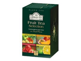 Juodosios arbatos rinkinys su vaisių gabaliukais AHMAD TEA FRUIT TEA SELECTION, 20*2g