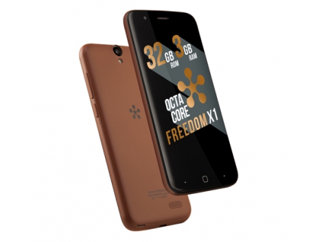 Just5 Freedom X1 rudas išmanusis telefonas | Foxshop.lt