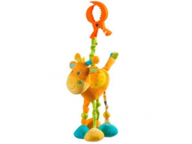 Kabinamas, VIBRUOJANTIS žaisliukas žirafa, mažyliams nuo 6+ mėn., BabyOno (1331)