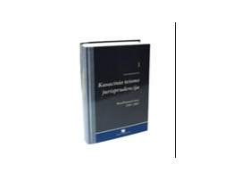Kasacinio teismo jurisprudencija. I knyga. Baudžiamoji teisė, 1995-2005