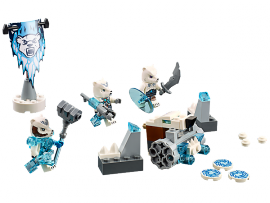 Konstruktorius Baltųjų lokių genties rinkinys, Lego Chima, 7-14 m. vaikams (70230)