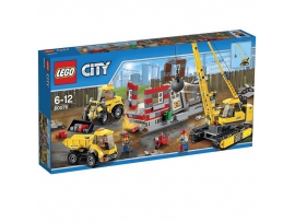 Konstruktorius Griovimo aikštelė, LEGO City Demolition, 5-12 m. vaikams (60076)