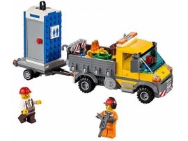 Konstruktorius Techninės pagalbos sunkvežimis, LEGO City Demolition, 5-12 m. vaikams (60073)