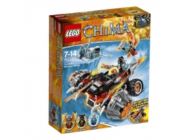 Konstruktorius Tormak tamsos automobilis, Lego Chima, 7-14 m. vaikams (70222)