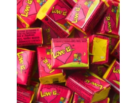 Kramtoma guma, Love Is, 4,5g (rožinė)