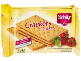 Krekeriai be gliuteno SCHAR Crackers pocket, 150g
