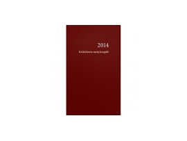Krikščionio metų knygelė (2014) (raudona)
