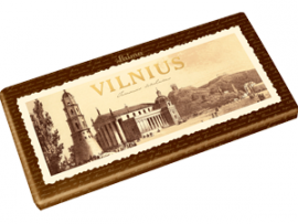 LAIMA Juodasis šokoladas Vilnius, 100g