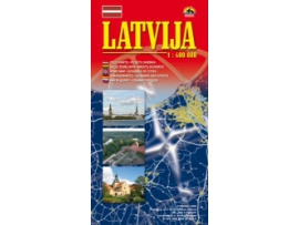 Latvija 1:400 000