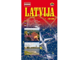 Latvija 1:700 000