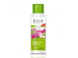 Lavera Repair & Care Shampoo šampūnas su rožių pieneliu 150ml