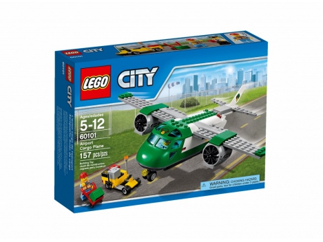 LEGO City Airport Oro uosto krovininis lėktuvas, 5-12 m. vaikams (60101) |  Foxshop.lt