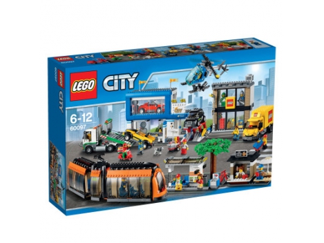 LEGO City Town Miesto aikštė, 6-12 m. vaikams (60097) | Foxshop.lt