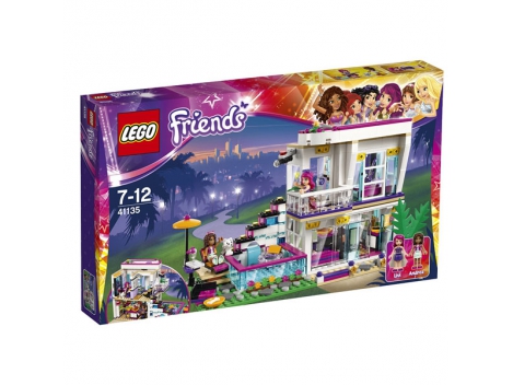 LEGO Friends Muzikos žvaigždės Livi namas, 7-12 m. vaikams (41135) |  Foxshop.lt