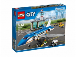 LEGO City Airport Oro uosto keleivių terminalas, 6-12 m. vaikams (60104)