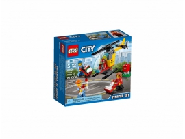 LEGO City Airport Oro uosto rinkinys pradedantiesiems, 5-12 m. vaikams (60100)