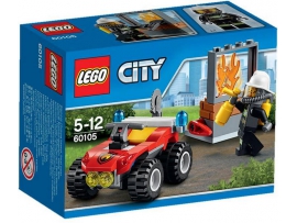 LEGO City Fire Ugniagesių keturratis, 5-12 m. vaikams (60105)