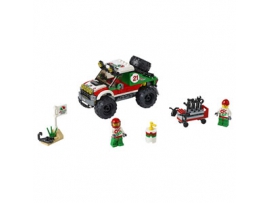 LEGO City Great Vehicles 4 x 4 Off Roader Dykumų visureigis, , 5-12 m. vaikams (60115)