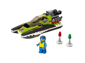 LEGO City Great Vehicles Lenktyninė valtis, 5-12 m. vaikams (60114)