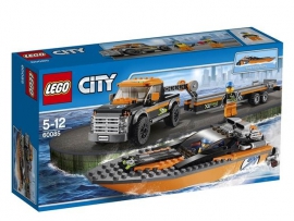 LEGO City Great Vehicles Visureigis su motorine valtimi, 5-12 metų vaikams (60085)