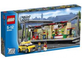 LEGO City konstruktorius TRAUKINIŲ STOTIS, 5-12 m. vaikams (60050)
