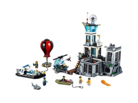 LEGO City Police Kalėjimo sala, 6-12 m. vaikams (60130)