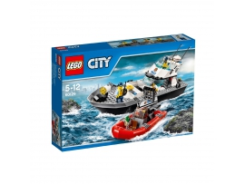 LEGO City Police Policijos patrulių laivas, 5-12 m. vaikams (60129)