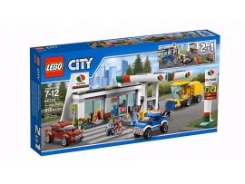 LEGO City Town Aptarnavimo stotis, 7-12 m. vaikams (60132)