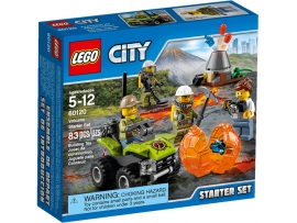 LEGO City Volcano Explorers Vulkano rinkinys pradedantiesiems, 5-12 m. vaikams (60120)