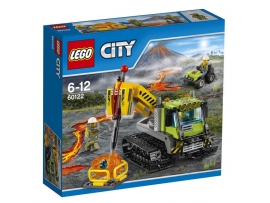 LEGO City Volcano Explorers Vulkano vikšrinis sunkvežimis, 6-12 m. vaikams (60122)