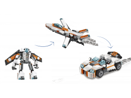 LEGO Creator Ateities skraidyklės, 7-12 m. vaikams (31034)