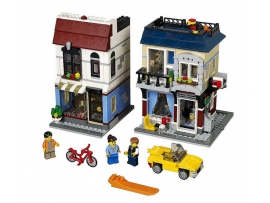 LEGO Creator Dviračių parduotuvė ir kavinė, 9-14 metų vaikams (31026)