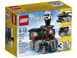 LEGO Creator Smaragdinis ekspresas, 6-12 metų vaikams (31015)