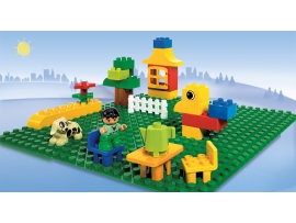 LEGO Duplo didelė žalia konstravimo plokštė 2 -5 metų vaikams ( 2304)