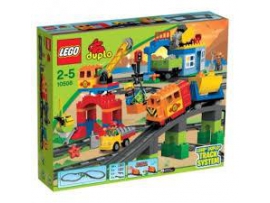 LEGO DUPLO Didelis traukinių rinkinys 2- 5 metų (10508)
