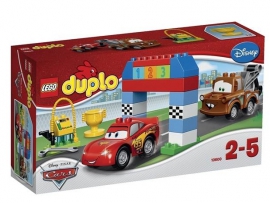 LEGO Duplo Disney Pixar Cars™ klasikinės lenktynės, 2-5 metų vaikams (10600)