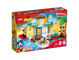 LEGO DUPLO Disney TM Peliuko Mikio ir draugų paplūdimio namel, 2-5 m. vaikams (10827)