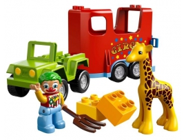 LEGO DUPLO Kaladėlių rinkinys Cirkas, 2-5 metų vaikams (10550)