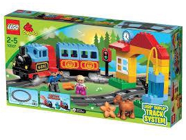 LEGO DUPLO Mano pirmasis traukinių rinkinys 2-5 metų (10507)