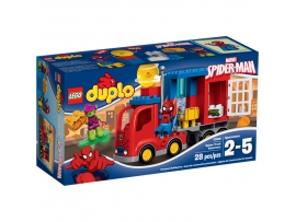 LEGO DUPLO Super Heroes Žmogaus voro nuotykių sunkvežimis, 2-5 m vaikams (10608)