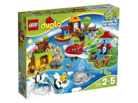 LEGO DUPLO Town Aplink pasaulį, 2-5 m. vaikams (10805)