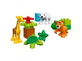 LEGO DUPLO Town Gyvūnėliai, 2-5 m. vaikams (10801)