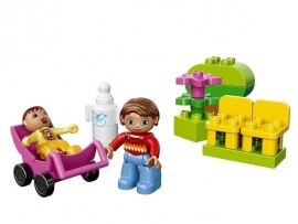 LEGO Duplo Town Mama ir kūdikis, 2-5 metų vaikams (10585)