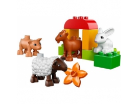 LEGO Duplo Žemės ūkio gyvūnai, 2-5 metų vaikams (10522)