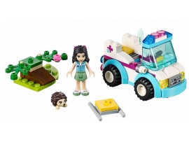 LEGO Friends konstruktorius Veterinarijos greitosios pagalbos automobilis, 5-12 m. vaikams (41086)