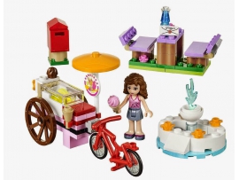 LEGO Friends Olivijos ledų dviratis, 5-12 metų vaikams (41030)