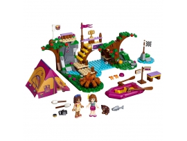 LEGO Friends Plaukiojimo plaustu stovykla, 6-12 m. vaikams (41121)